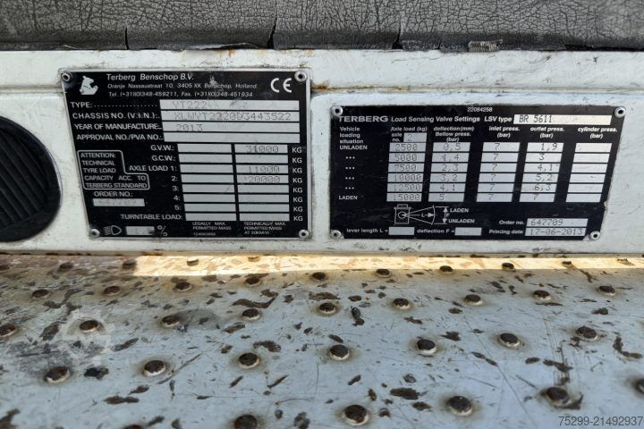 LKW-Fahrgestell  YT222 4x2 Chassis-Kabine / Swiss-Vehicle