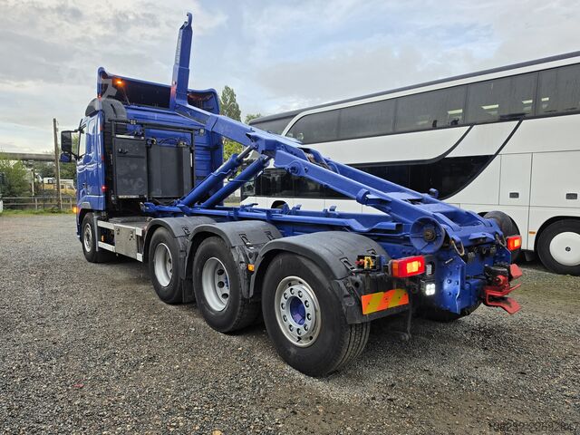 Roll-off tipper truck VOLVO FH-440 8x4 Lift+Lenk HIAB Multilift Blat