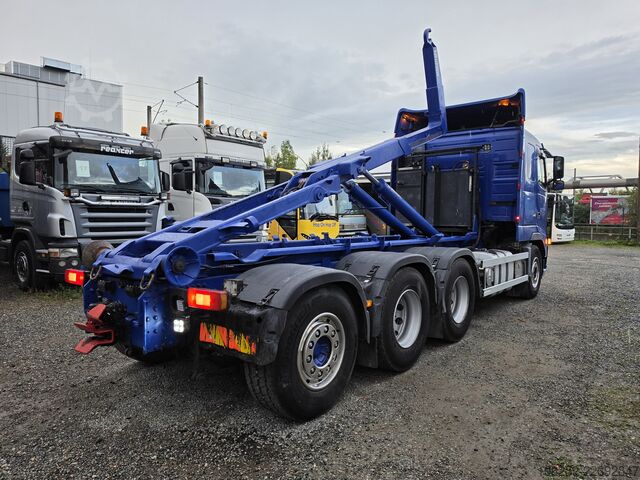 Roll-off tipper truck VOLVO FH-440 8x4 Lift+Lenk HIAB Multilift Blat