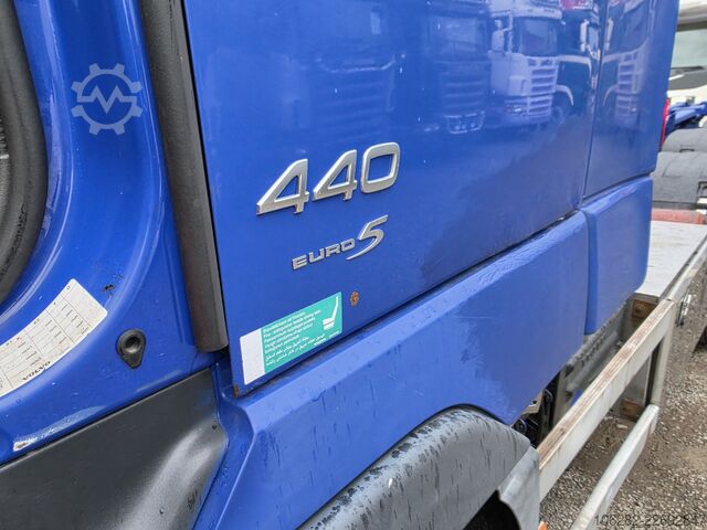 Roll-off tipper truck VOLVO FH-440 8x4 Lift+Lenk HIAB Multilift Blat