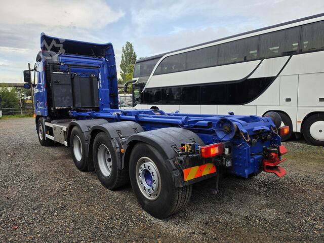 Roll-off tipper truck VOLVO FH-440 8x4 Lift+Lenk HIAB Multilift Blat