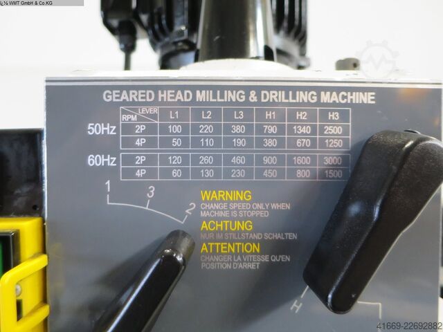 Bohr- und Fräsmaschine JFC 45 FBS-DRO