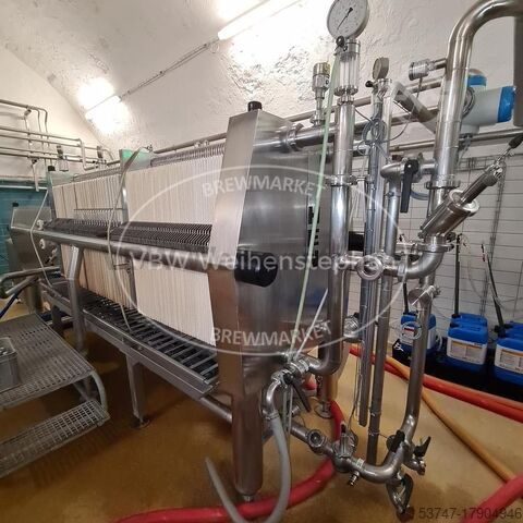 Kieselgur- and sterilising filter Schenk Filterbau 