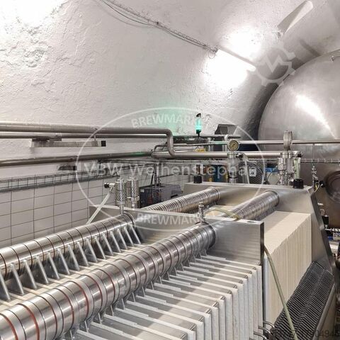 Kieselgur- and sterilising filter Schenk Filterbau