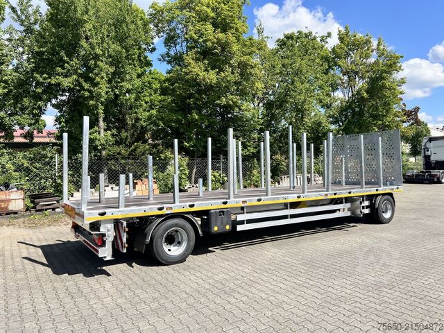 Anhänger mit offener Pritsche Möslein T 2 Plato 7,60 m  2 Achs Jumbo- Plato- Anhänger Mega