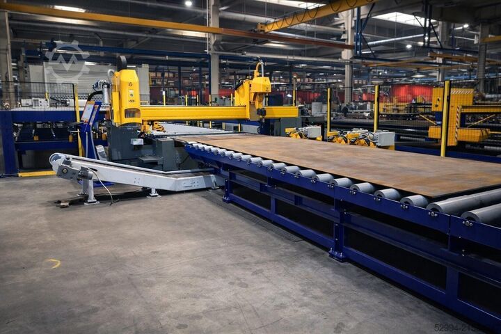 Brennschneidmaschinen (Gas + Plasma) MicroStep DS automatic process line