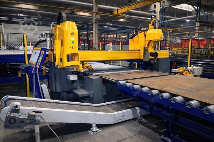 Brennschneidmaschinen (Gas + Plasma) MicroStep DS automatic process line