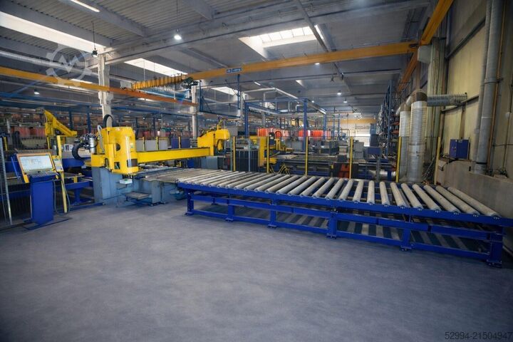 Brennschneidmaschinen (Gas + Plasma) MicroStep DS automatic process line