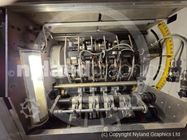 Sammelhefter von Müller Martini  Muller Martini Bravo Plus saddle stitcher- 2004