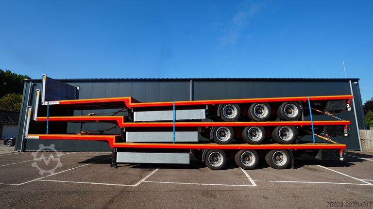 Semi-Tieflader Reistreyler 3 axle semi low loader