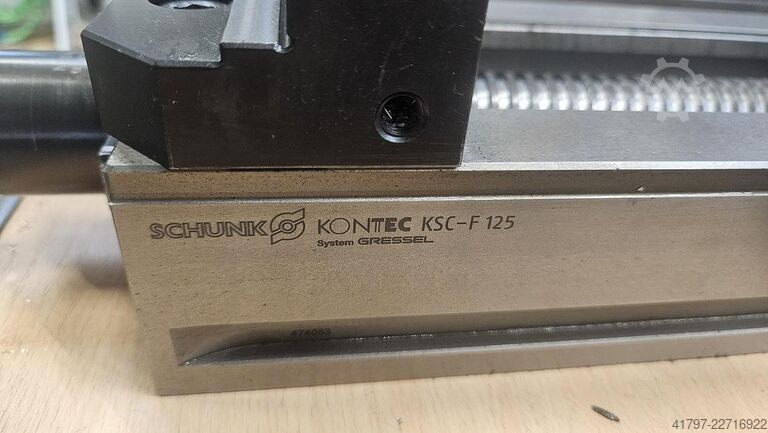 Schraubstock Schunk Kontec KSC-F 125 Schunk Kontec KSC-F 125