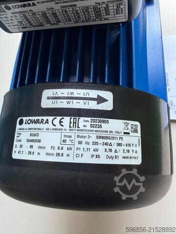 LOWARA BG9/D 1,1kW INOX NEU 400V Industrieausführung LOWARA BG9/D 1,1kW INOX NOWA 400V przemyslowa LOWARA BG9/D 1,1kW INOX NOWA 400V przemyslowa