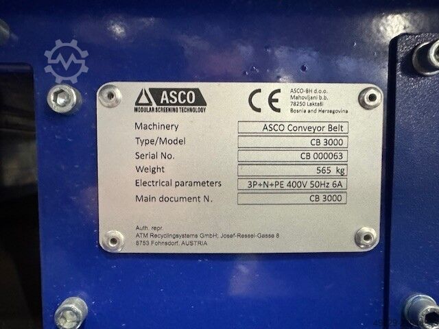 Förderband ASCO CB 3000