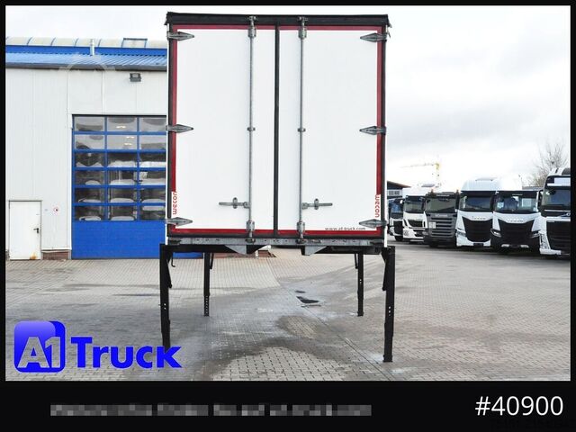 Swap body with flatbed & tarp WECON WPR 745, verzinkt, 2520  innen, Code XL, neue Plane