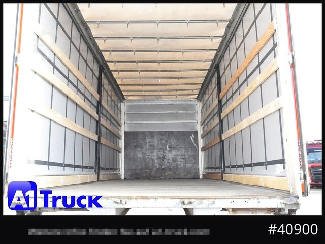 Swap body with flatbed & tarp WECON WPR 745, verzinkt, 2520  innen, Code XL, neue Plane