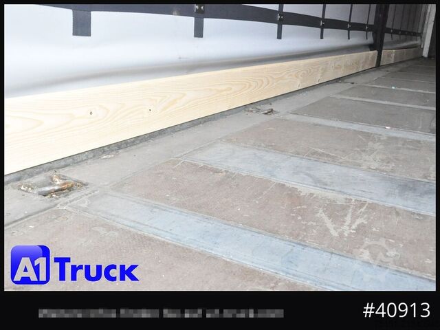 Swap body with flatbed & tarp WECON WPR 745, verzinkt, 2520  innen, Code XL, neue Plane