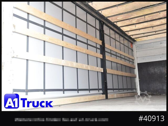 Swap body with flatbed & tarp WECON WPR 745, verzinkt, 2520  innen, Code XL, neue Plane