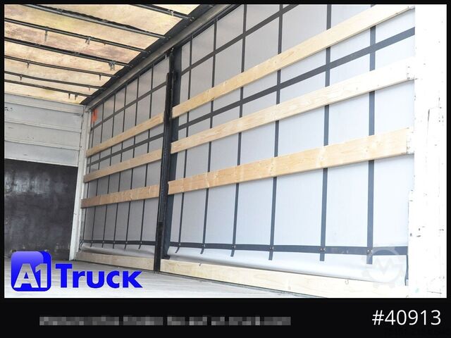 Swap body with flatbed & tarp WECON WPR 745, verzinkt, 2520  innen, Code XL, neue Plane