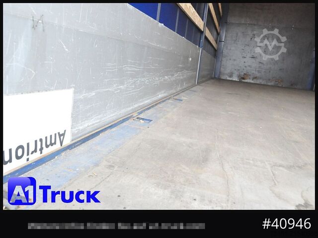 Wechselbrücke mit Pritsche & Plane KRONE Wechselbrücke 7,45, Code XL, Bordwand, neue Plane