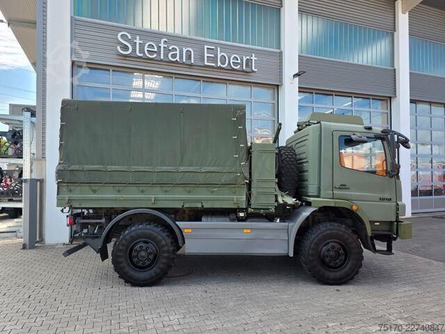 Schiebeplane Mercedes-Benz Atego 1018 A 4x4 Pritsche Plane mehrfach vorh.