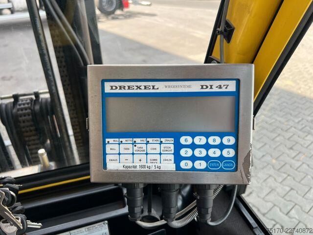 Gabelstapler Hyster H1.6 FT / Verstellgerät / HH: 4.45m / nur 812h