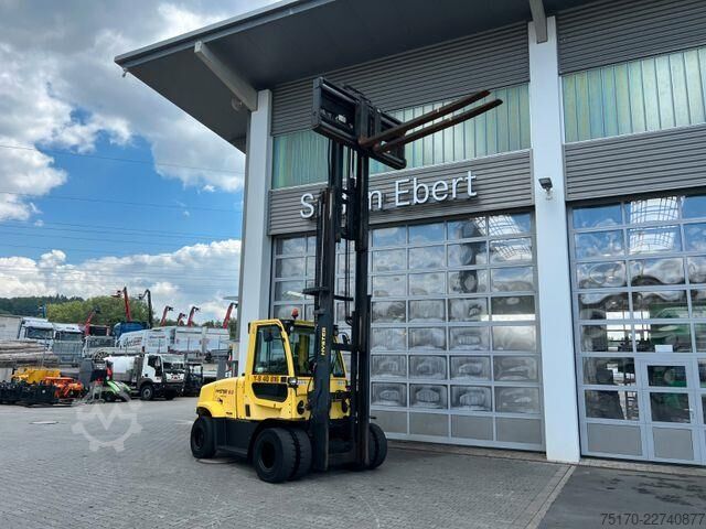 Gabelstapler Hyster H8.0 FT9 / nur 1.426h! / Triplex: 5,52m / ZVG