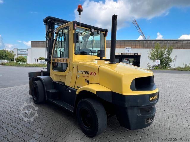 Gabelstapler Hyster H8.0 FT9 / nur 1.426h! / Triplex: 5,52m / ZVG