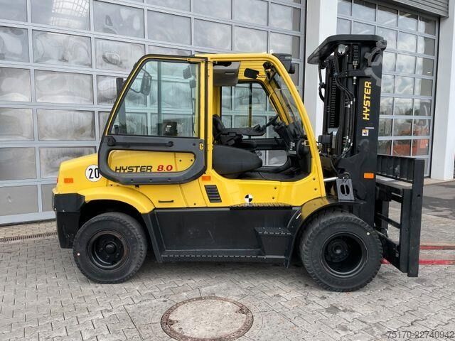 Gabelstapler Hyster H8.0 FT9 / nur 814h! / Triplex: 5,52m / ZVG