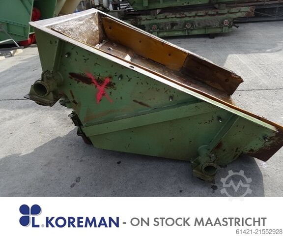 Vibrationsrinne Jöst 2000-1100 Test Vibrating Chute Jöst 2000-1100