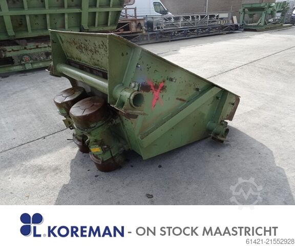 Vibrationsrinne Jöst 2000-1100 Test Vibrating Chute Jöst 2000-1100