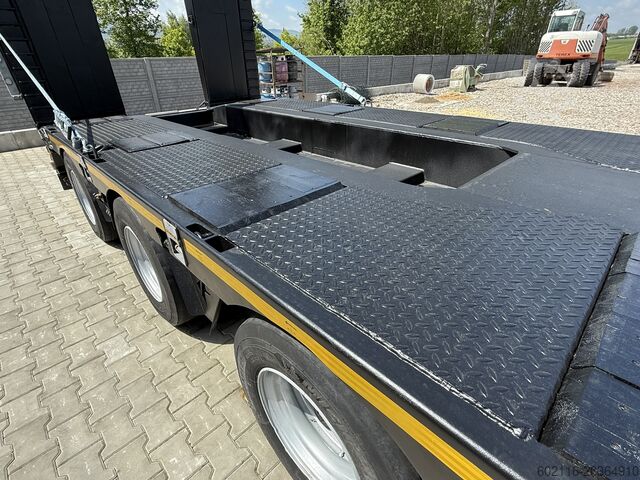 Tieflader-Sattelauflieger zum Transport von Baumaschinen FAYMONVILLE FAYMONVILLE STZ-6WAU – 6 AXLES – 92.2GVW