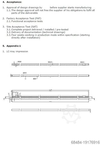 LC-tray degassing chamber GMC LC-tray degassing cham
