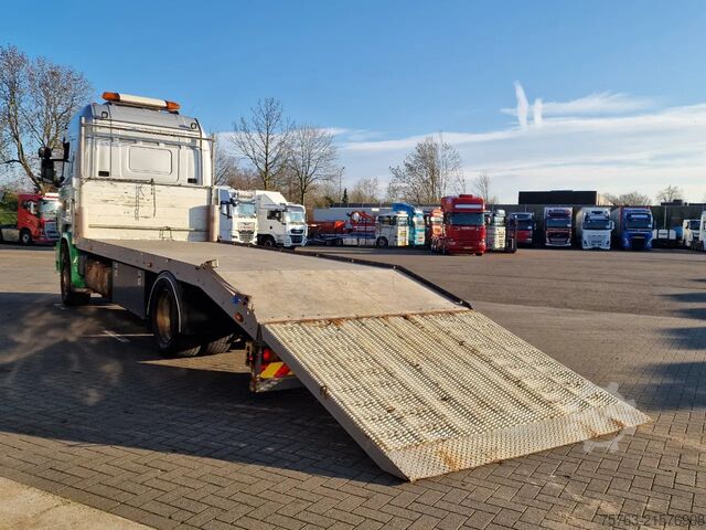 Autotransporter Scania R380 4x2 - Car transport / Flatbed - Ramp - Ful...