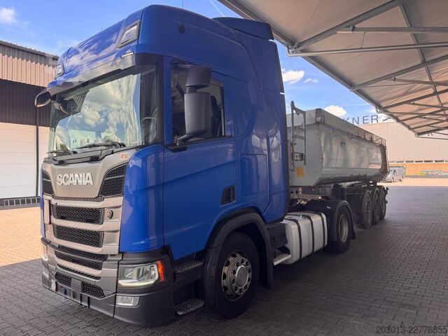 Tipper semitrailer SCHMITZ CARGOBULL Cargobull GOTHA SGF*S3 3 Achse Rollplane