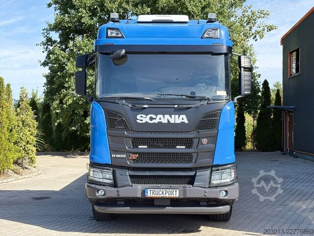 Flatbed truck SCANIA R500 6x4 Pritsche Retarder TOP!