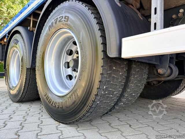 Flatbed truck SCANIA R500 6x4 Pritsche Retarder TOP!