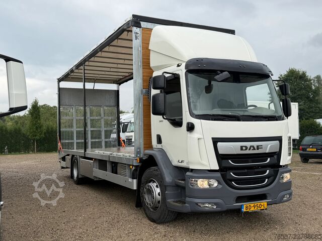 Tarpaulin DAF CF 320 LF320.19 EURO6. OPRIJWAGEN MET SCHUIFZEI...