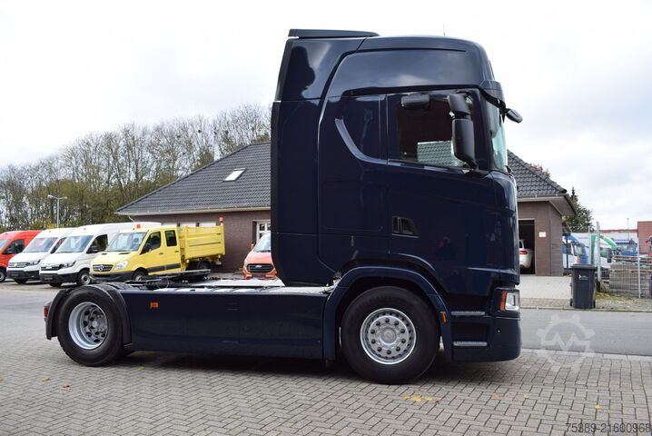 Standard tractor unit Scania S 450 Highline 2xTank LED Vollluft Retarder