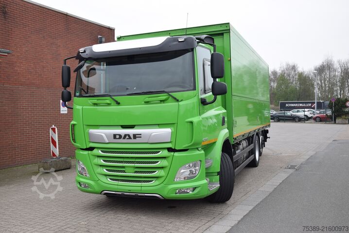 LKW mit Getränkeaufbau Daf CF 410 Böse Schwenkwandkoffer 7,10mLBW 2Ton