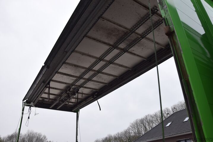 Beverage truck Daf CF 410 Böse Schwenkwandkoffer 7,10mLBW 2Ton