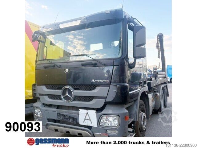 Kipper LKW Mercedes-Benz Actros 2641 K 6x4, Tele-Absetzanlage