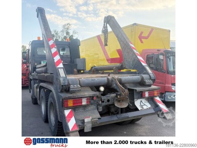 Kipper LKW Mercedes-Benz Actros 2641 K 6x4, Tele-Absetzanlage