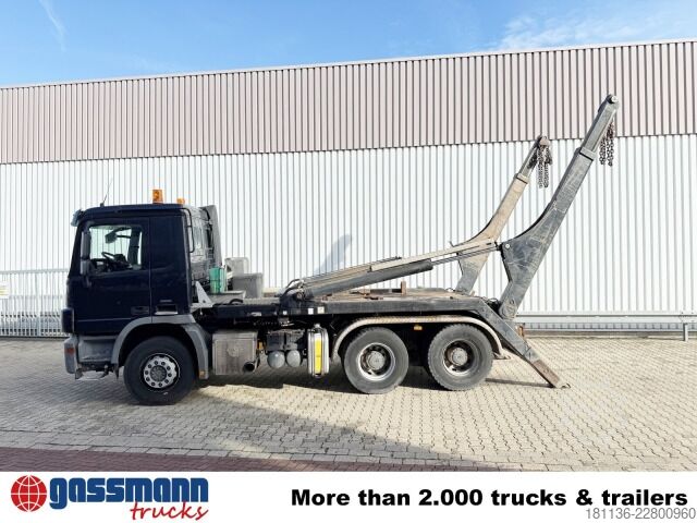 Tipper truck Mercedes-Benz Actros 2641 K 6x4, Tele-Absetzanlage, Funk