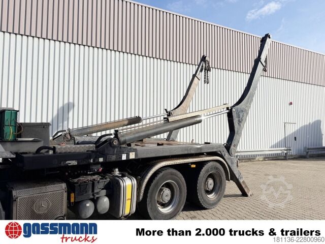 Tipper truck Mercedes-Benz Actros 2641 K 6x4, Tele-Absetzanlage, Funk