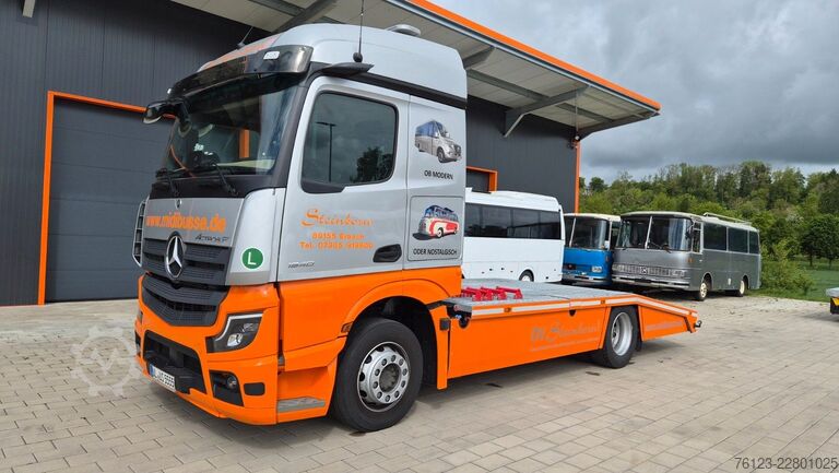 Autotransporter LKW MERCEDES-BENZ Actros 18.400 Flachzug Fahraufträge auf Wunsch