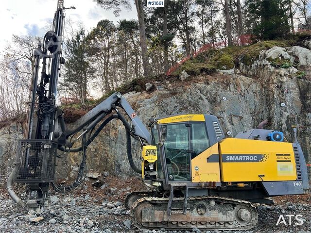 Erdbohrmaschine Atlas Copco Flexiroc T40-11 drilling rig w/2540 hammer, CME gr
