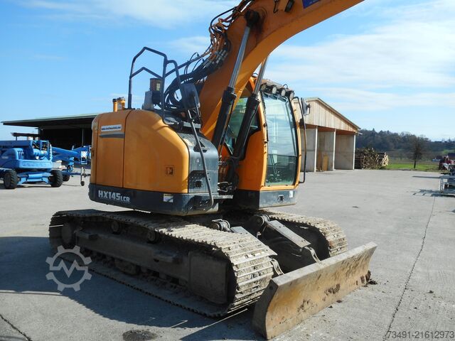 Kettenbagger Hyundai HX145LCR Hammer Sortiegreifer 3 Löffel