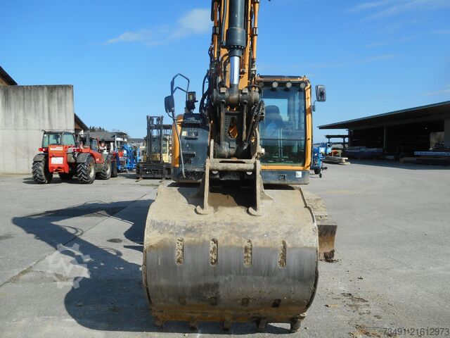 Kettenbagger Hyundai HX145LCR Hammer Sortiegreifer 3 Löffel