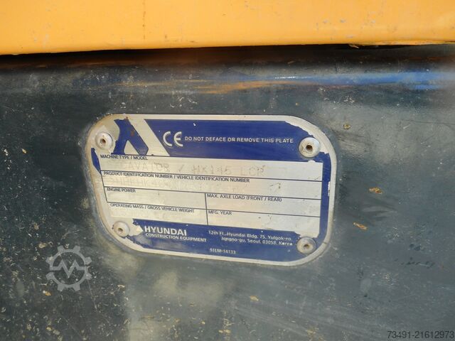 Kettenbagger Hyundai HX145LCR Hammer Sortiegreifer 3 Löffel