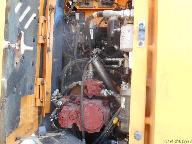 Kettenbagger Hyundai HX145LCR Hammer Sortiegreifer 3 Löffel